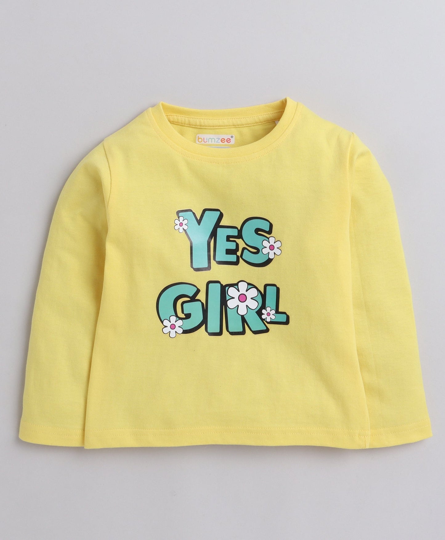 SS-BMZ-1300 / Green & Yellow Boys Full Sleeves T-Shirts